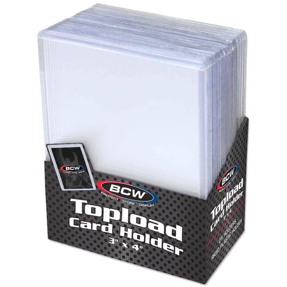 BCW Topload Card Titular (3 "x 4")