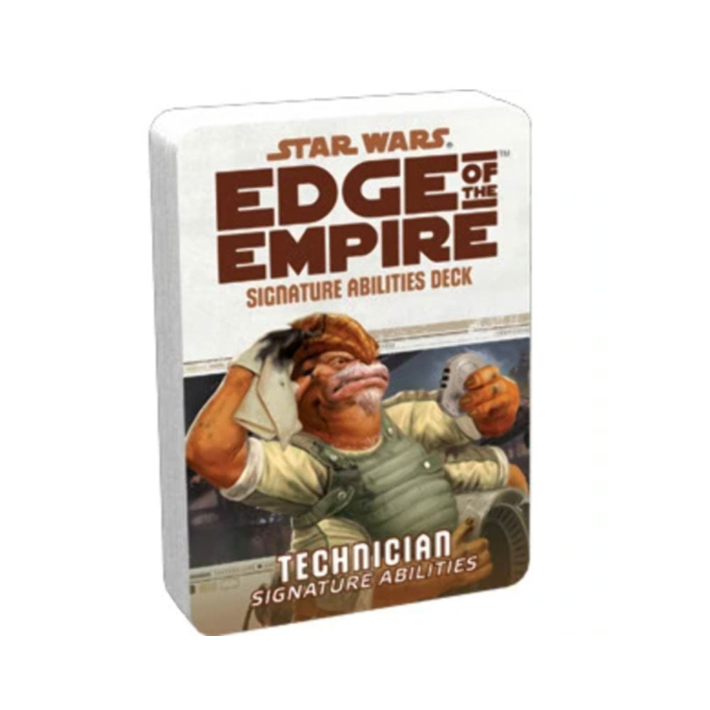 SW Edge of The Empire Technician Sign. Abilities Card Game