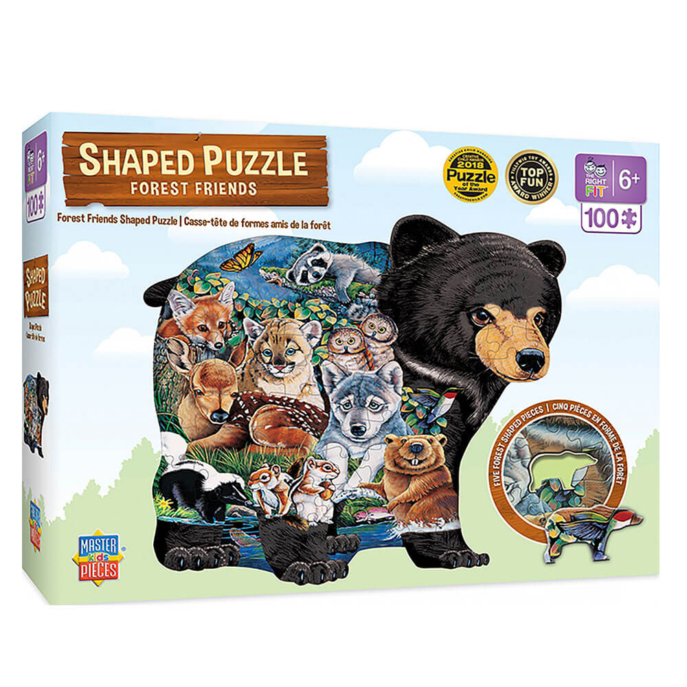 Puzzle em forma de MP (100 PCs)