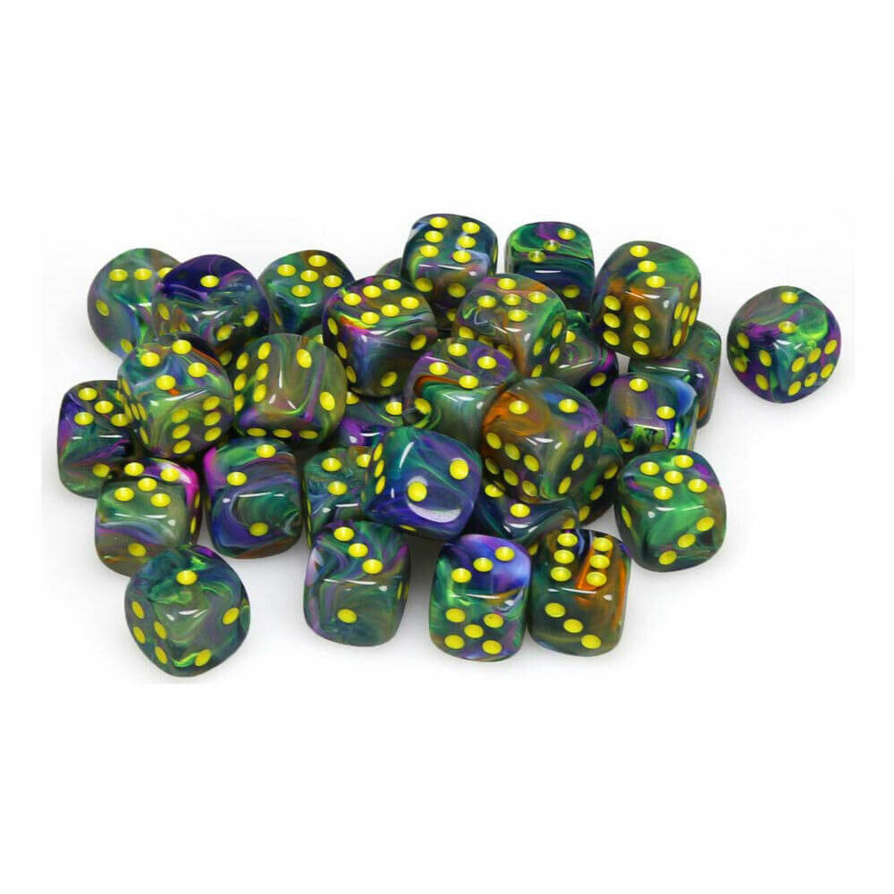 D6 DICE Festivo 12mm (36 dados)