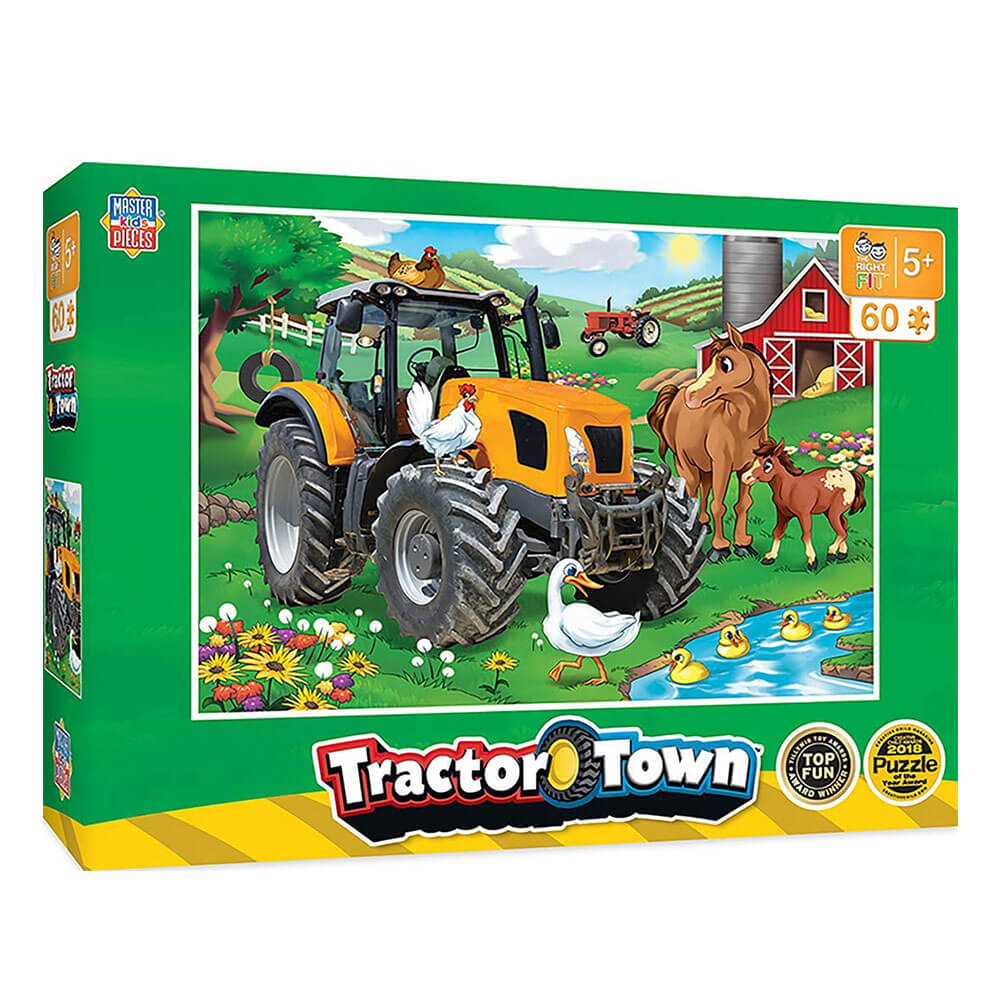 MP Tractor Town Puzzle (60 PC)