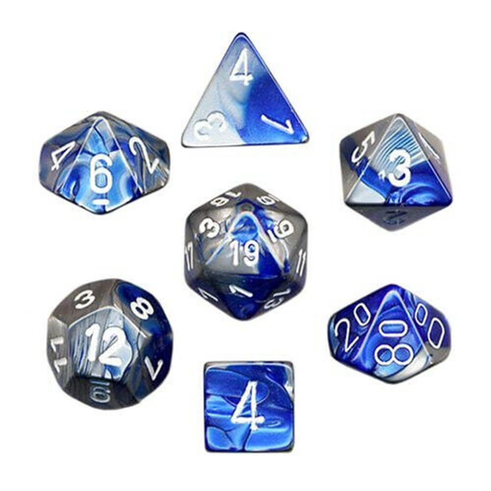 D7 Definir Dice Gemini Poly (7 Dados)