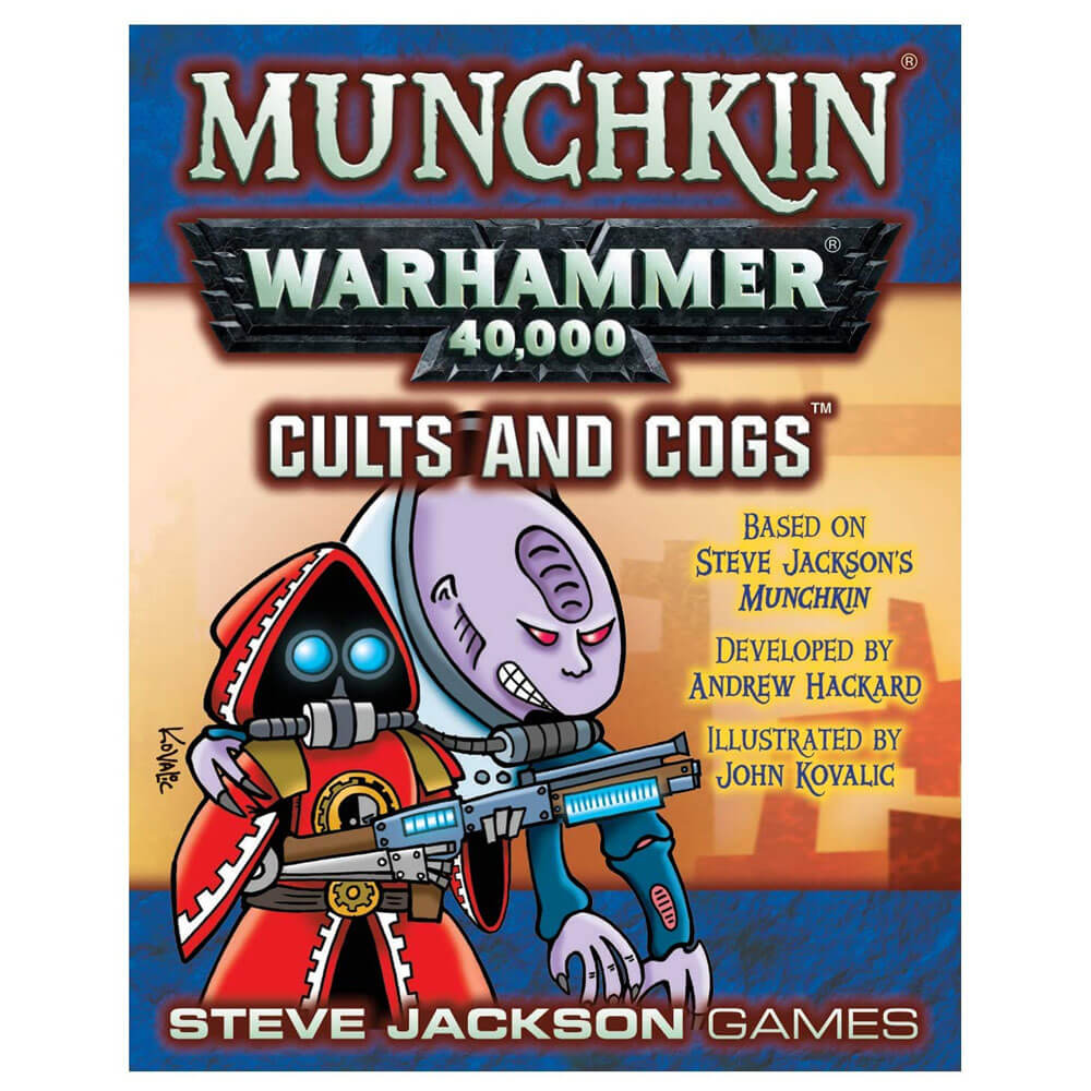 Munchkin Warhammer Cults and Cogs Card Game