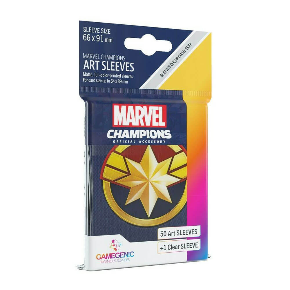 Maniche d'arte Marvel Champions (50/pacchetto)