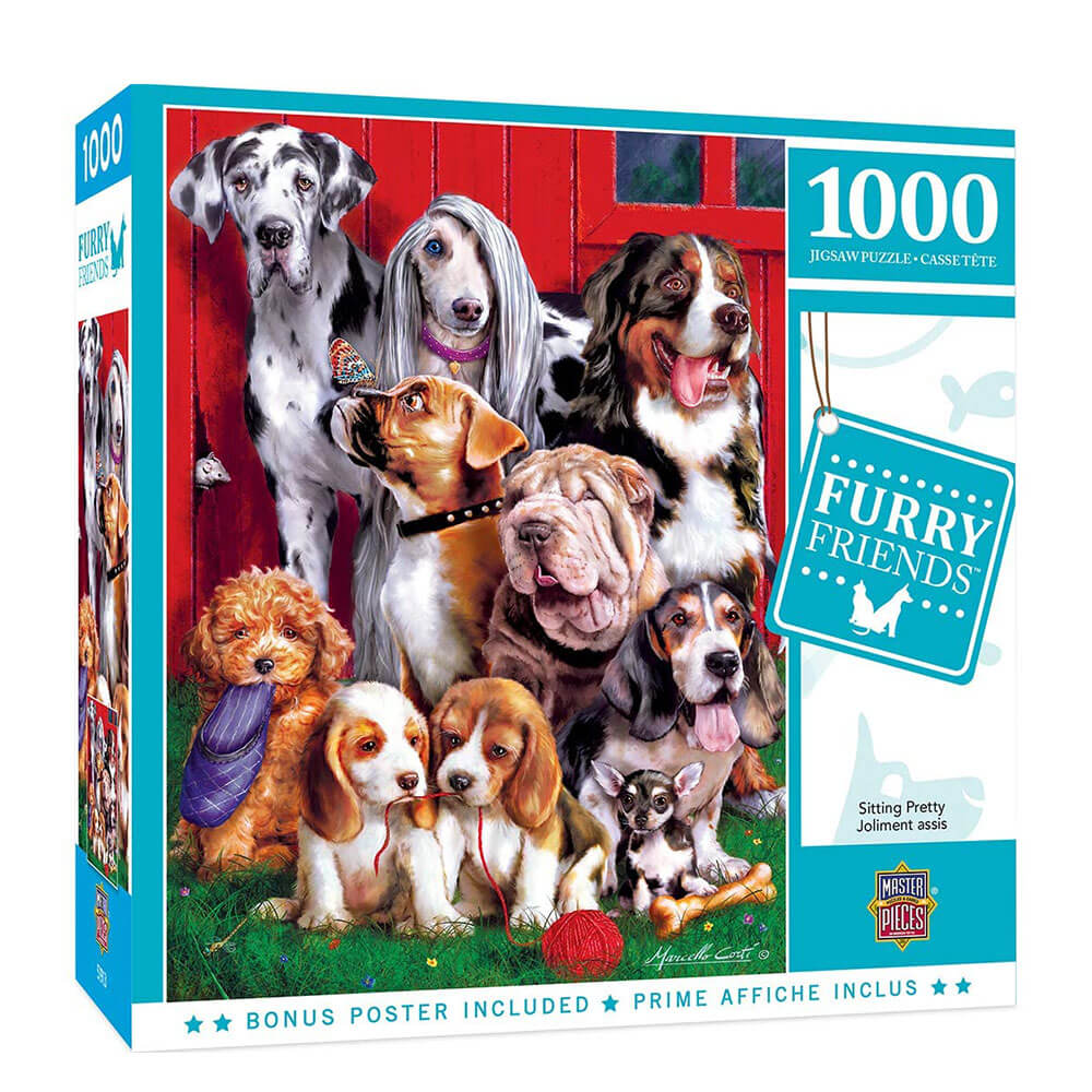 MP Furry Friends Puzzle (1000 Teile)