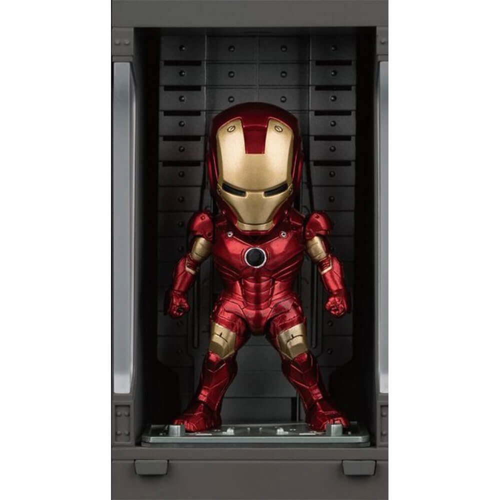 Mini Egg Attack Iron Man med Hall of Armour