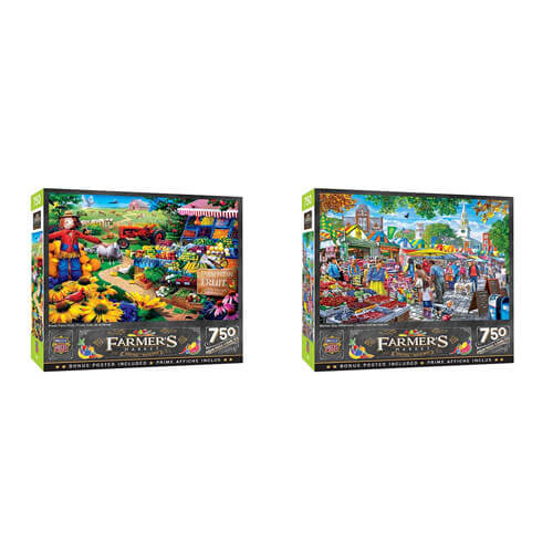 MasterPieces Farmer's Market 750pc Puzzle