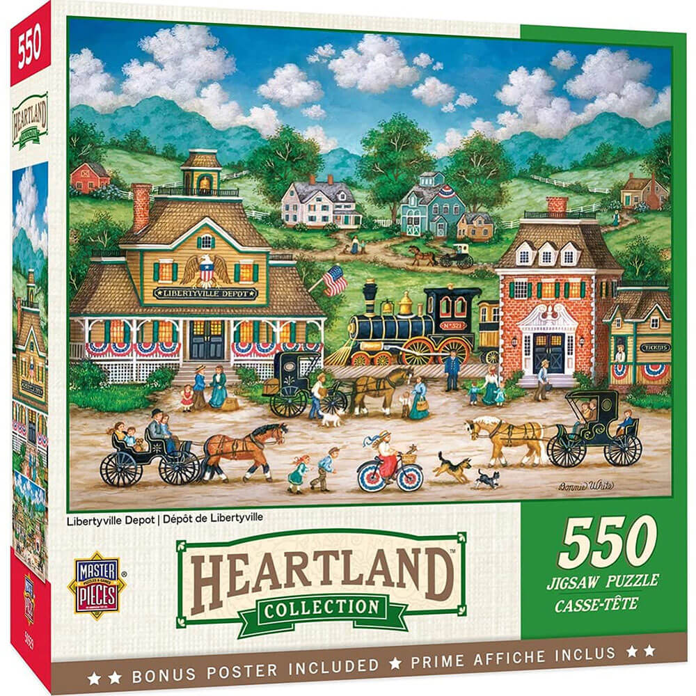 Masterpieces Heartland 550pc puzzel