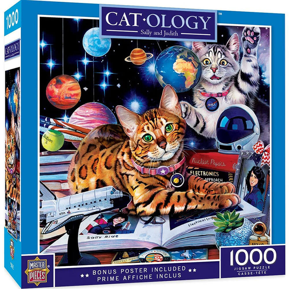 Masterpieces Cat-ología 1000pc rompecabezas