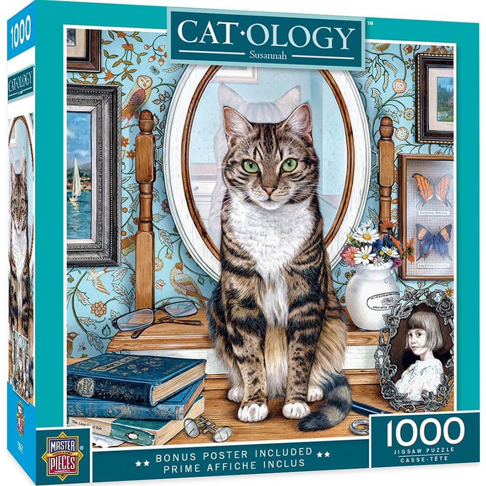 Masterpieces Cat-teknik 1000pc puslespil