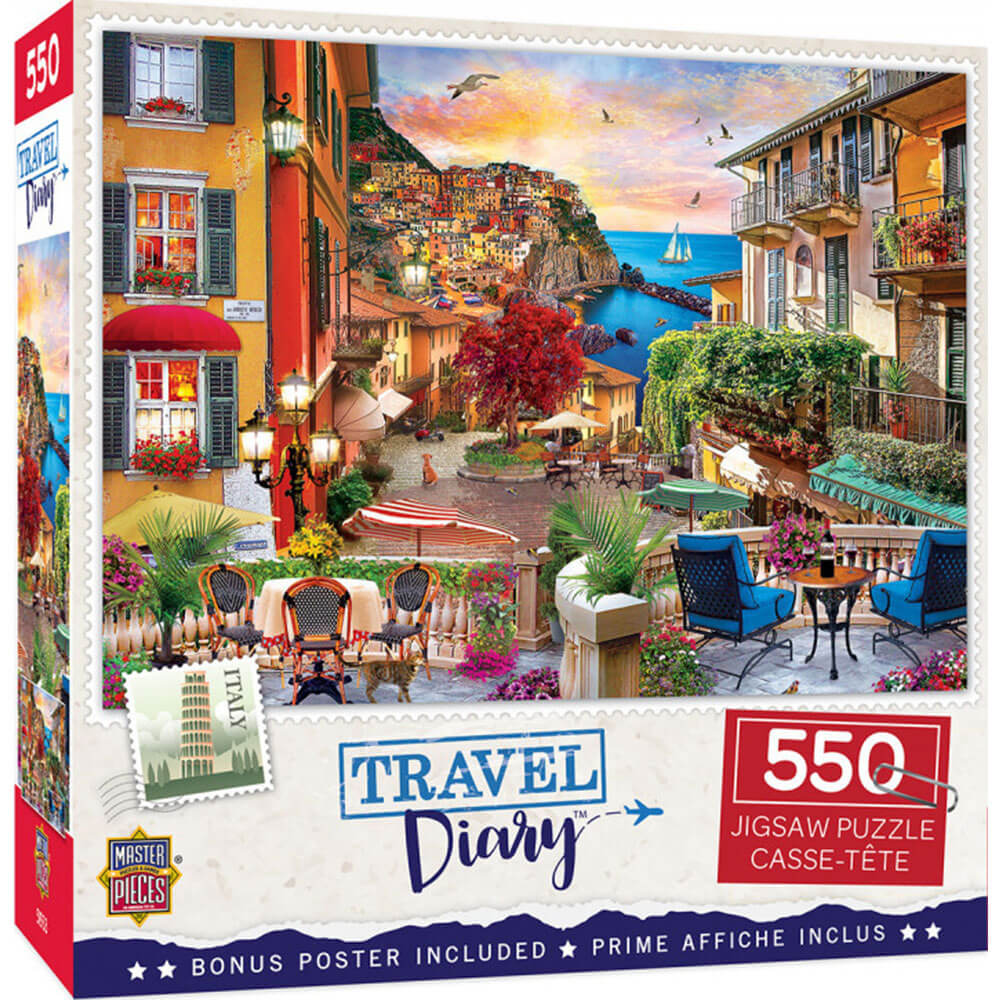 Diário de viagem de viagem 550pc Puzzle