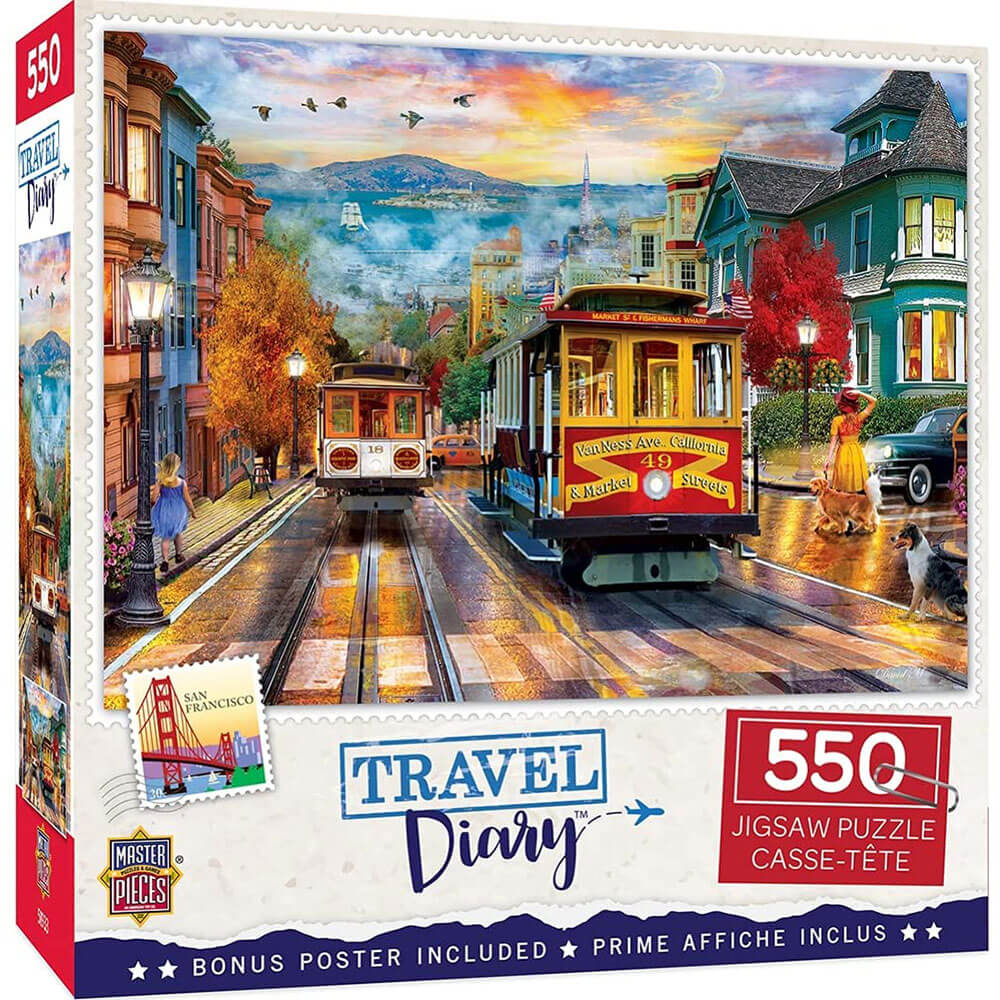 Arcydzieła Puzzle podróży 550pc