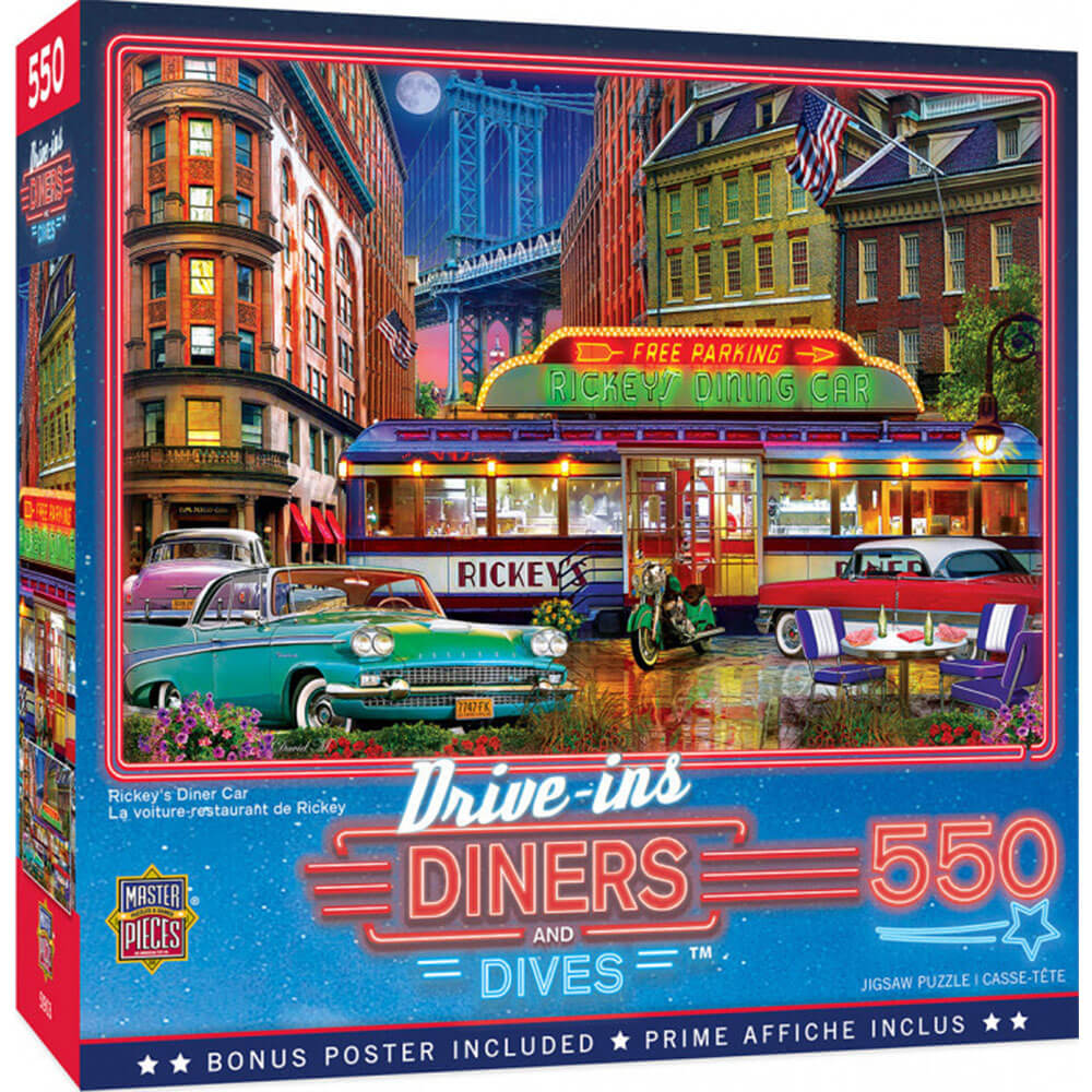 Drive-in Diners & Dives 550pc puzzle