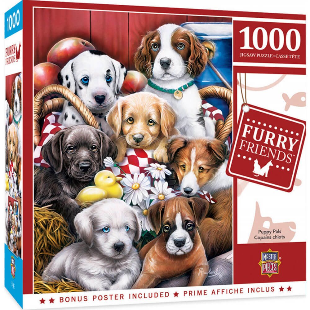 MasterPieces Furry Friends 1000pc Puzzle