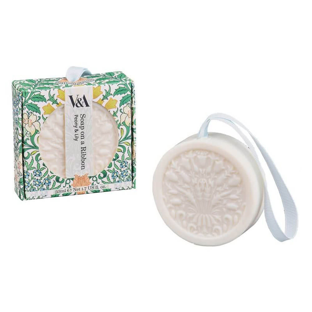 V&A Soap sur un ruban