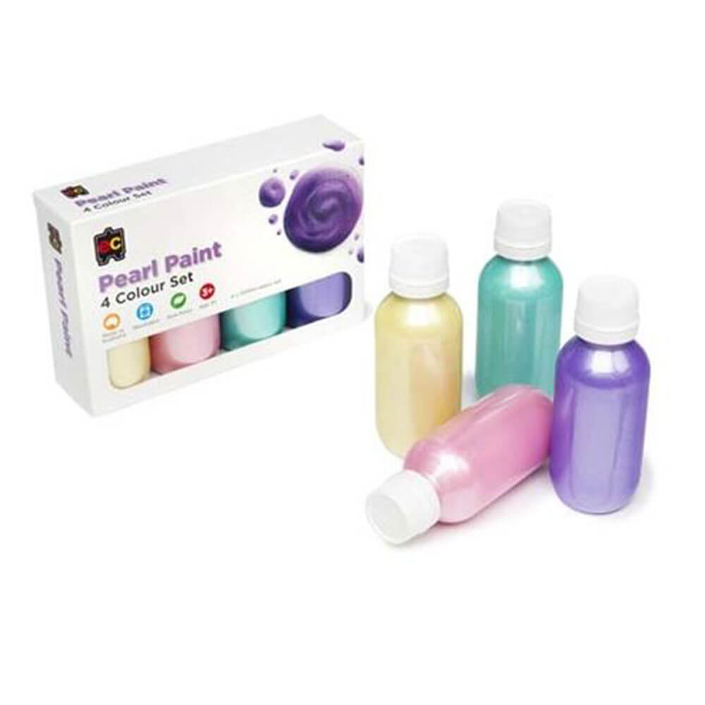 Set de pintura con brillo de EC 4pcs surtido de 100 ml