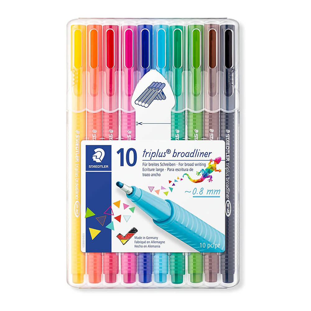  Staedtler Triplus Broadliner Brilliant Colors Stift