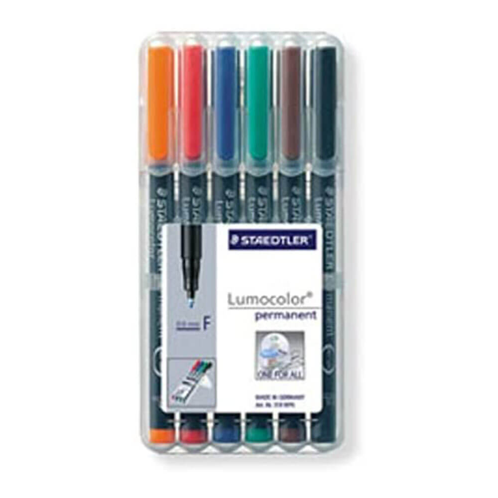  Staedtler Lumocolor Permanentmarker 0,6 mm