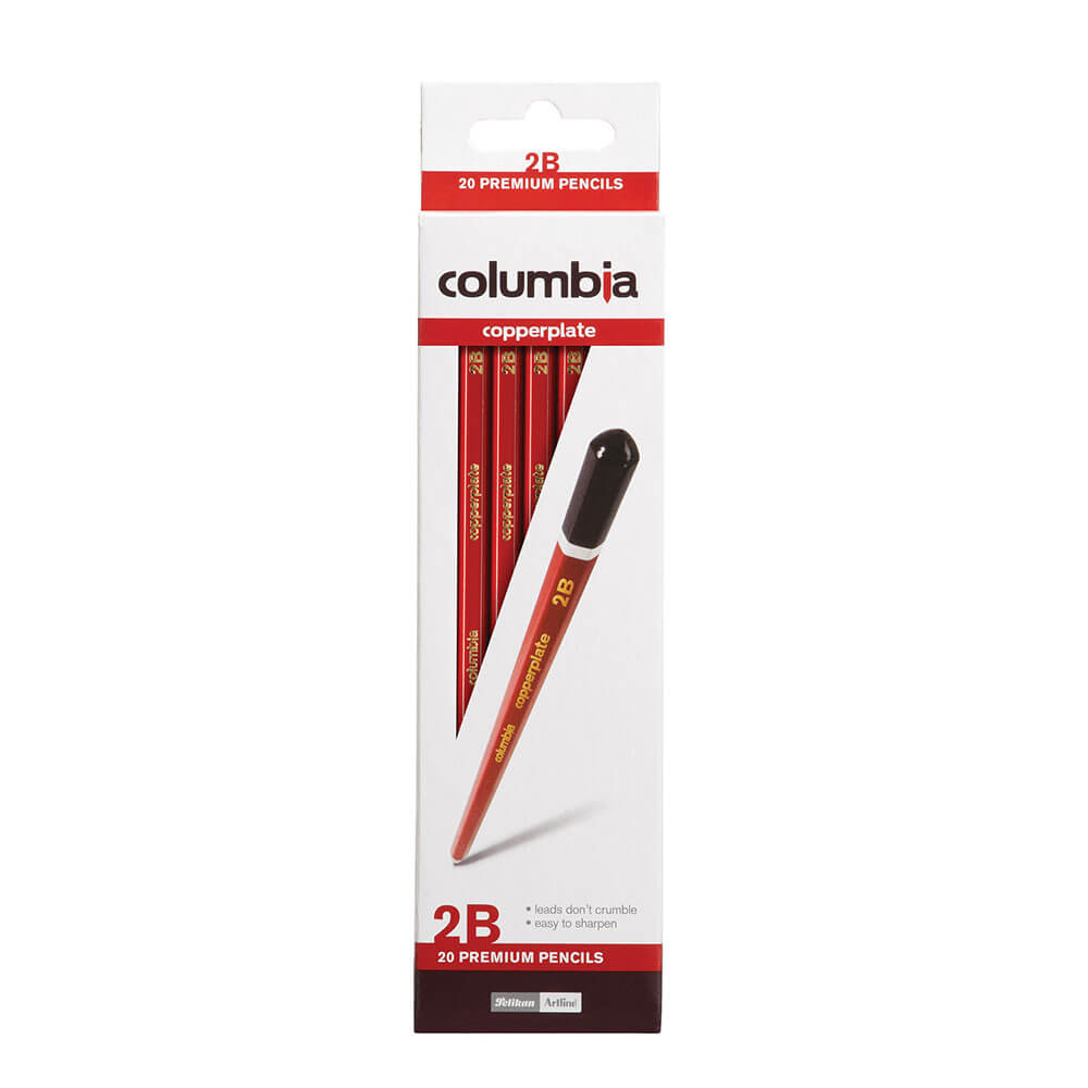  Columbia Copperplate-Bleistift, 20 Stück