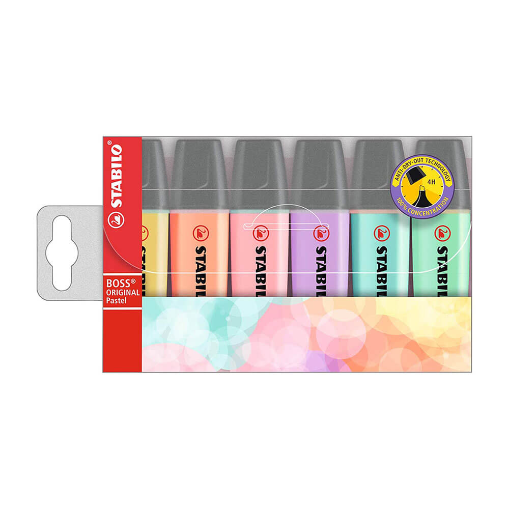 Stabilo Boss Highlighter assortert pastell