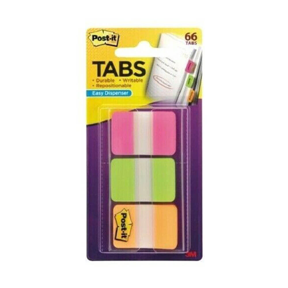 Tabs de fichiers post-it 66pk