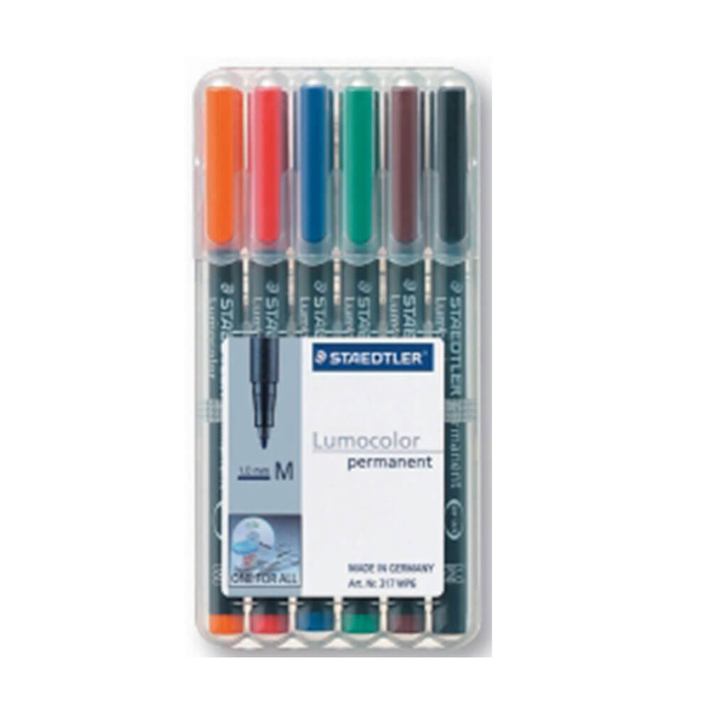  Staedtler 317 Marker Permanent Medium sortiert