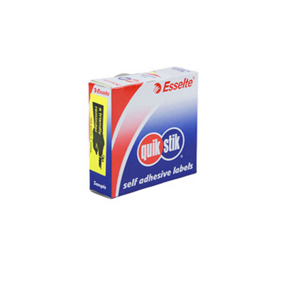 Esselte Quik Stik Etiquetas 125pcs (19x63 mm)