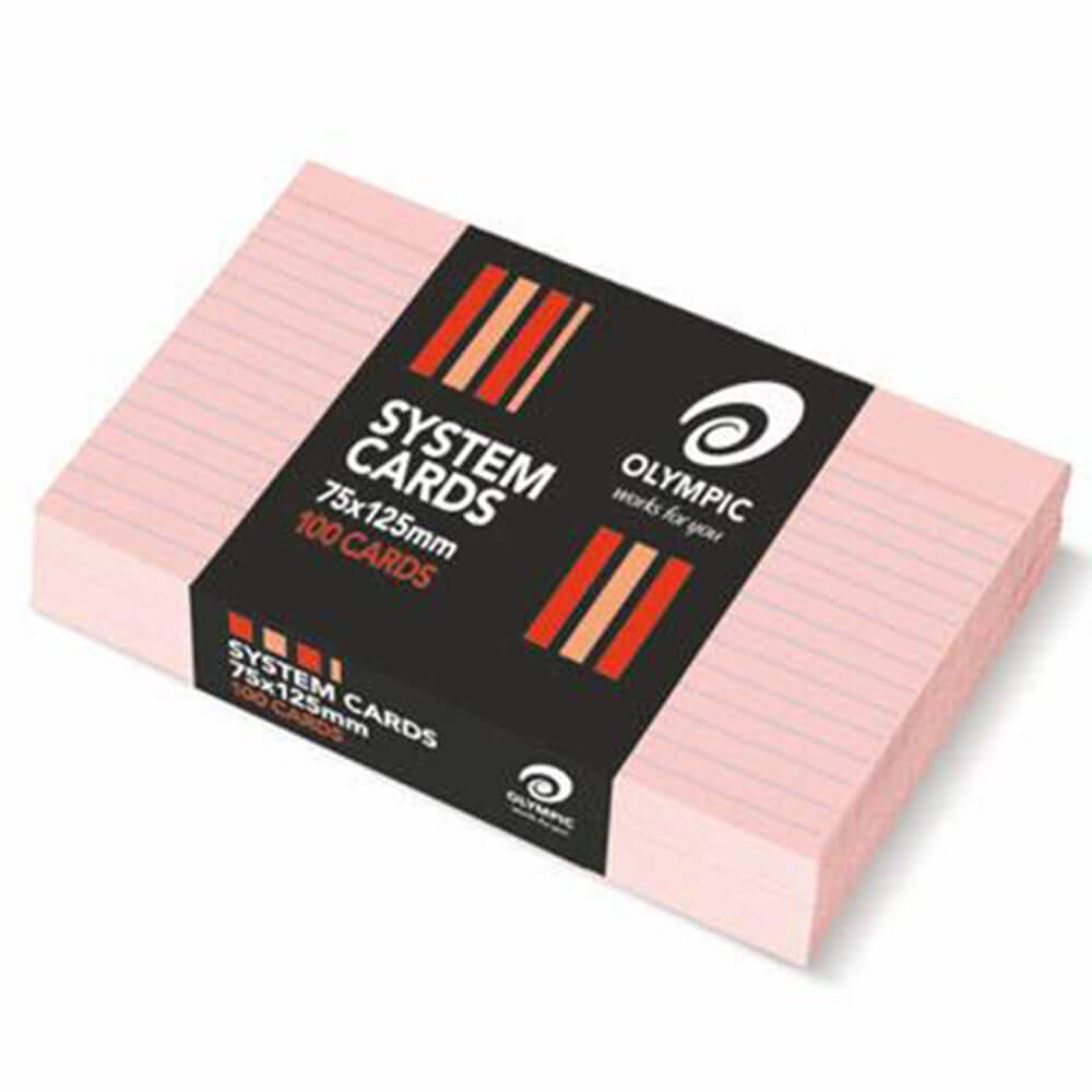 OL -styrte systemkort 75x125mm (100pk)