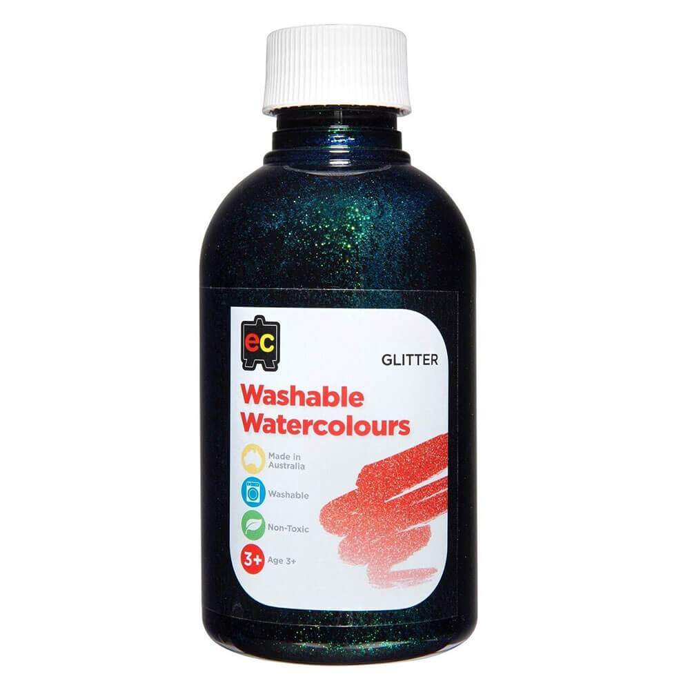 EC Glitter Washable Watercolour 250mL