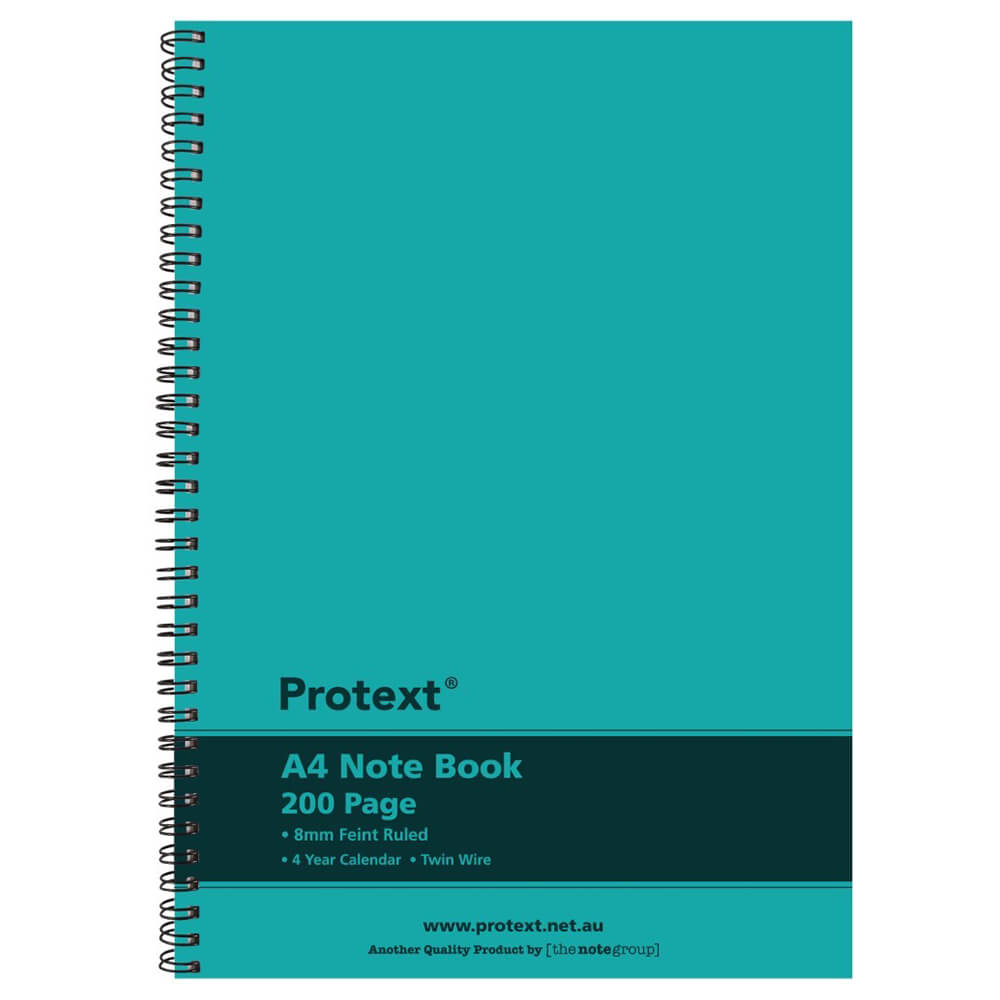 Protext Twin Wire Notebook 200 pagina's (A4)