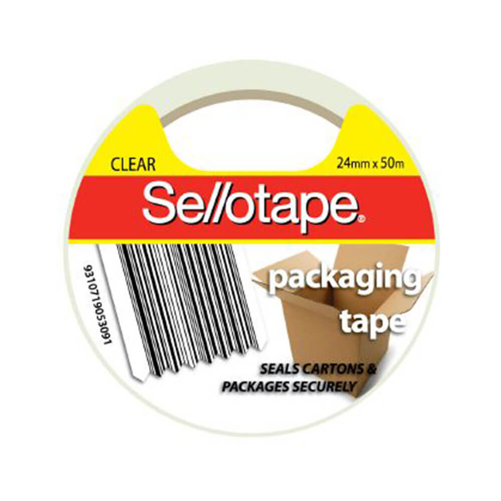 Cinta de embalaje Sellotape (claro)