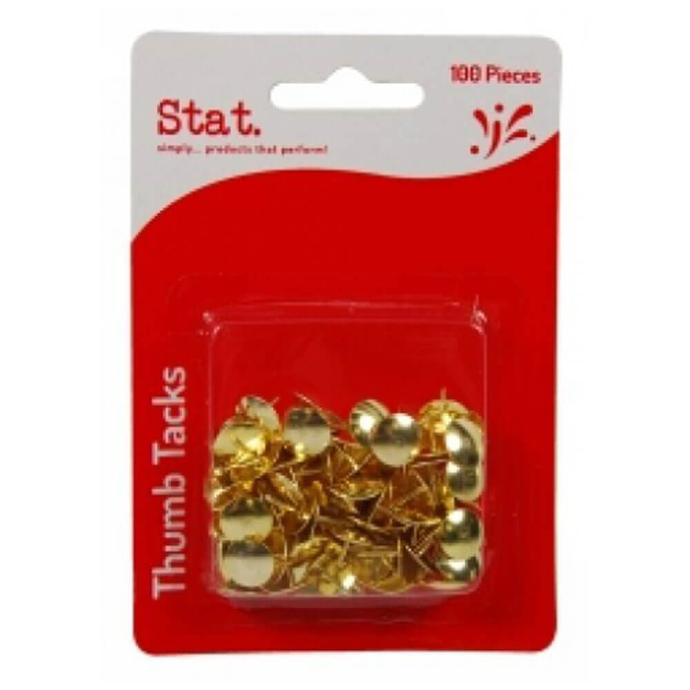 Stat tommelfinger tacks tegning stifter (100pk)