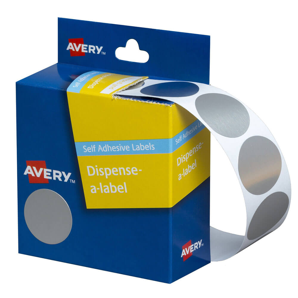 Avery selbstklebende Punktbezeichnungen 24 mm (250pcs)