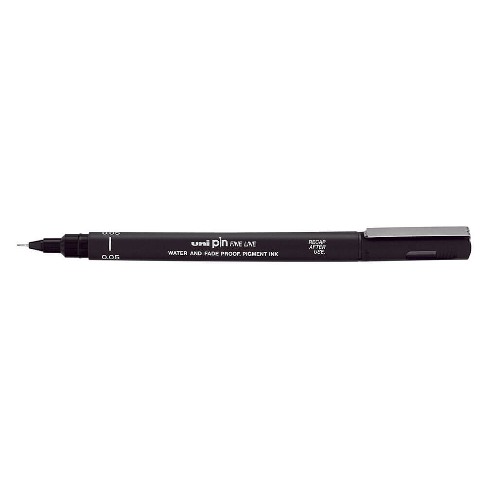 Uni Pin Fine Line DrawingPen12pcs（黒）