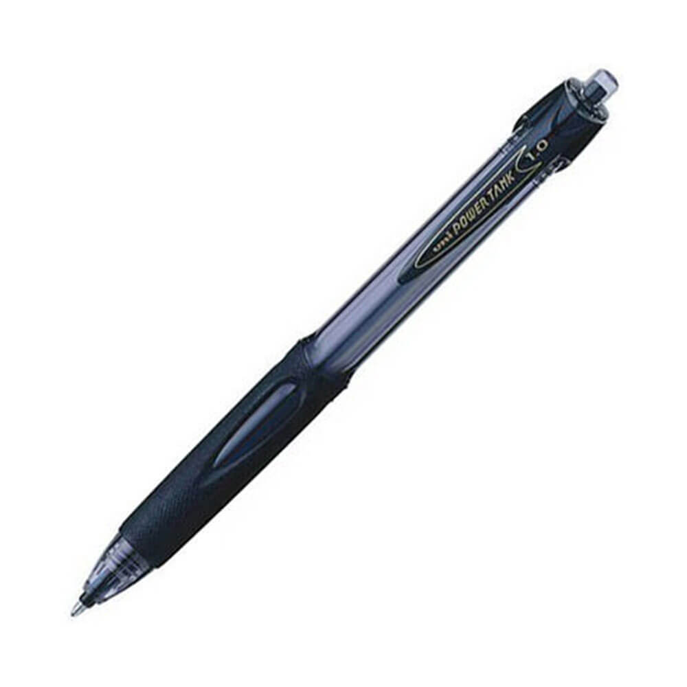 Uni Power Tank Retractable Medium Pen (Box of 12)