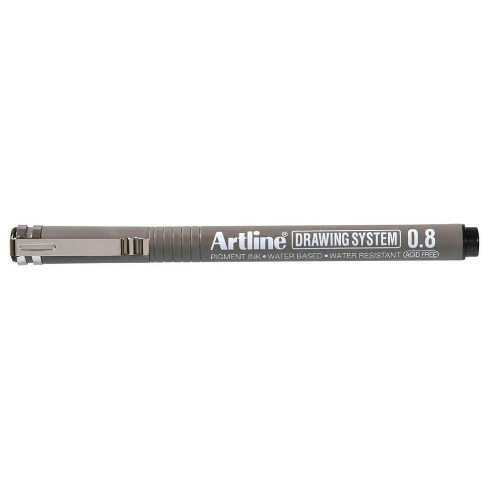 Artline Drawing System Pen 12pcs (nero)