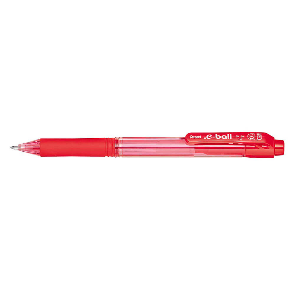 Pentel E-Ball Retractable Ballpoint Pen (Box of 12)