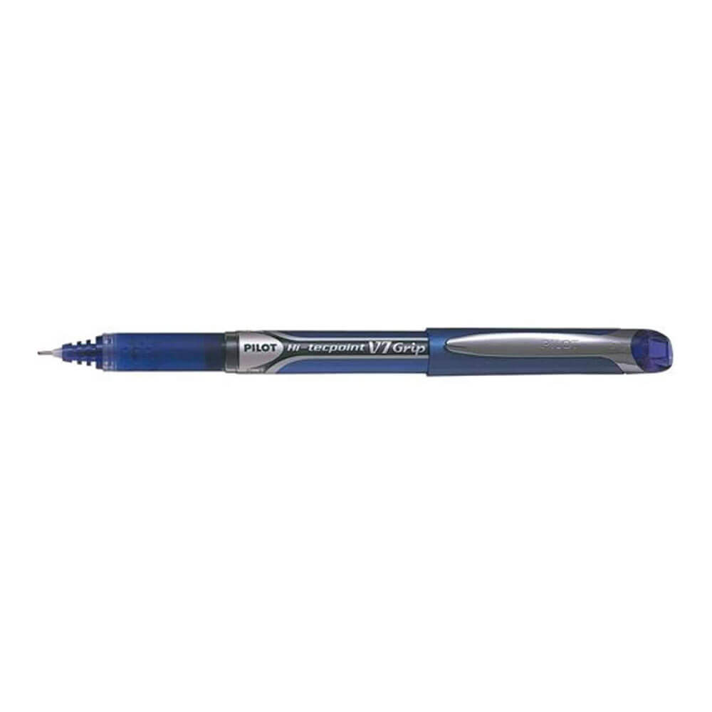 Pilot V7 Grip Liquid Ink Fine Tip Rollerball St 10