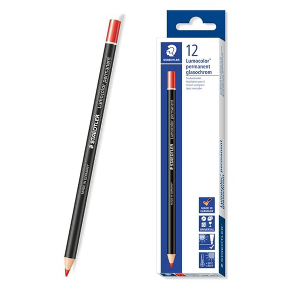  Staedtler Glasochrom Bleistift (Box mit 12 Stück)