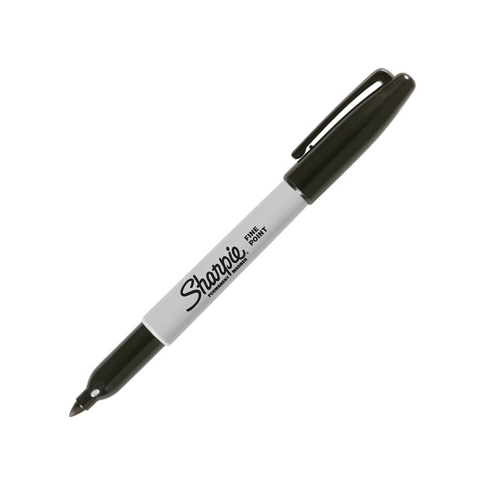  Sharpie Permanent-Feinmarker 1,00 mm (Box mit 12 Stück)