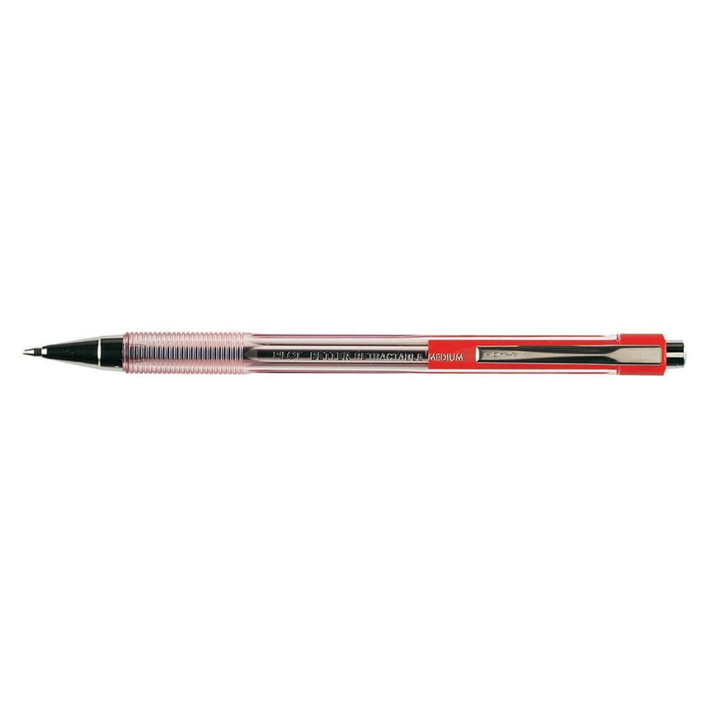 Pilota BP-145 Medio Retrattile Ballpoint Pen 12pcs