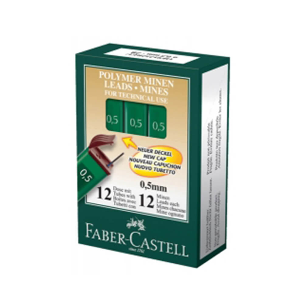 Faber-Castell 2B Leads (scatola di 12)