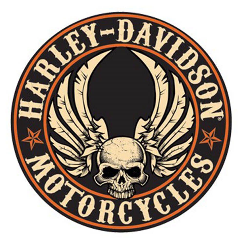  Harley Davidson gestanztes, geprägtes Blechschild