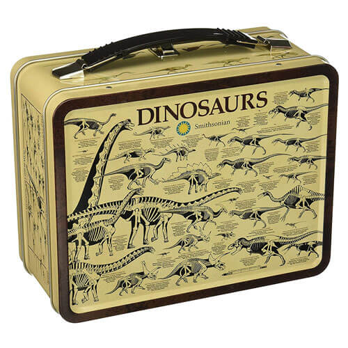 Smithsonian Dinosaurs Tin Carry All Fun Box