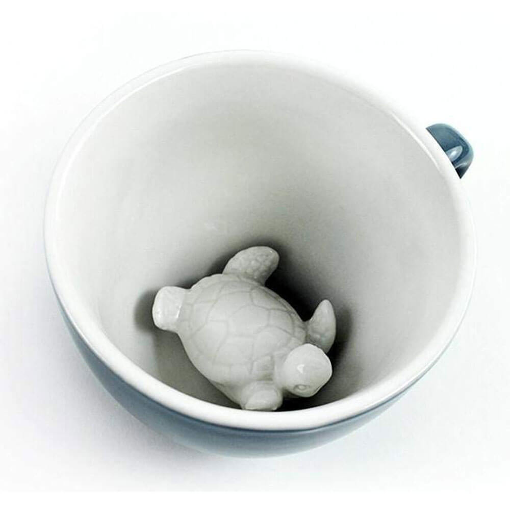 Creature Cups Turtle Ceramic Mug