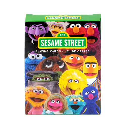 Sesame Street Cast Playing Cards