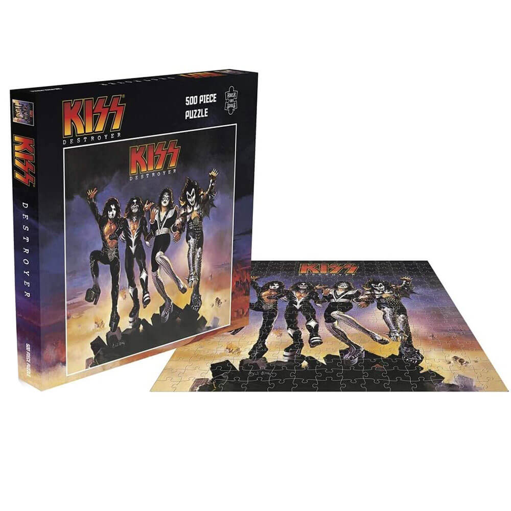  Steinsägen-KISS-Puzzle (500 Teile)