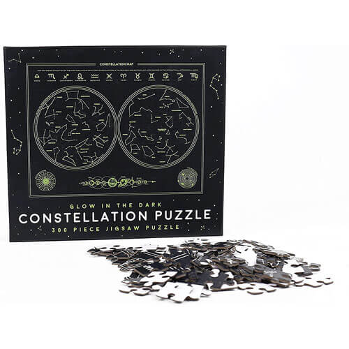 Gift Republic Glow In The Dark Constellation Puzzle