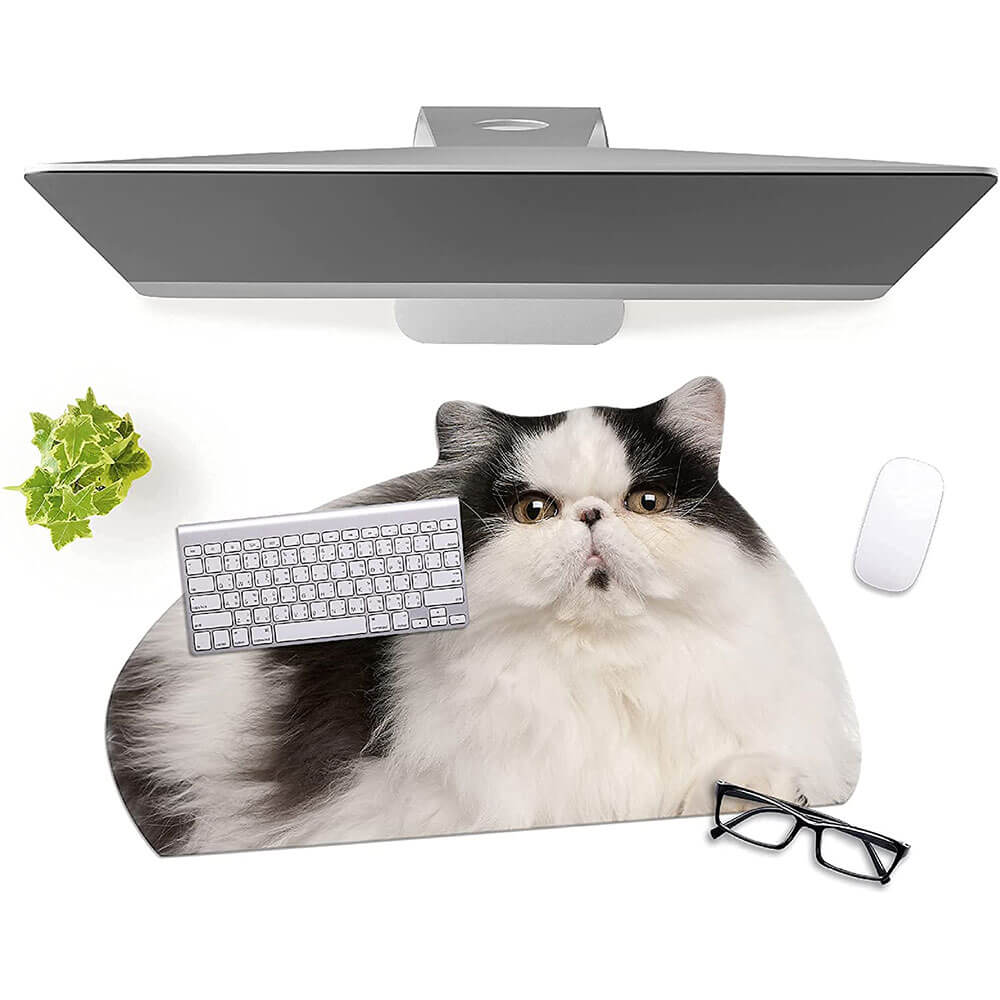 Mustard Fat Cat Desk Mat